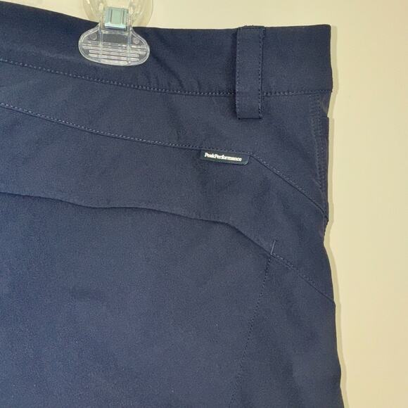 Peak Performance Mens Shorts XXL Style: Method SH Navy Blue 11" INSEAM, Pockets - Picture 9 of 15